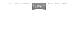 Desktop Screenshot of cabinetrydesigncenter.com